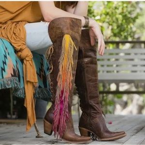 JUNK GYPSY ABOVE THE KNEE BOOTS!!!⭐️❤️